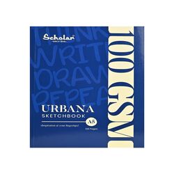 Scholar URBANA A5 Sketchbook 100GSM 128 Pages